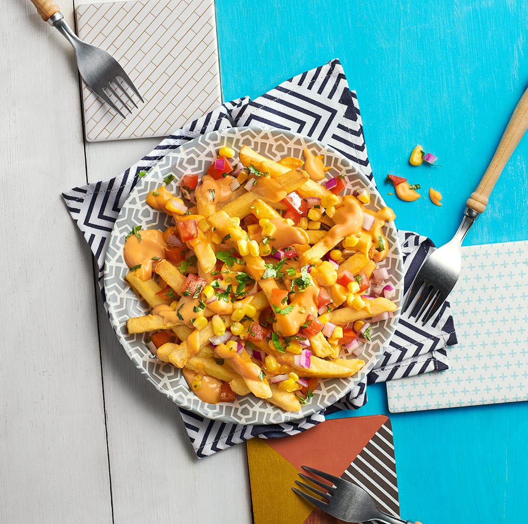 Cheesy PERi-PERi Loaded Chips